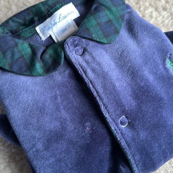 Ralph Lauren boys velour snap one piece outfits NWT - Picture 10 of 11